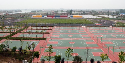 湖北國土資源職業學院運動場
